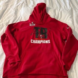 Nike 2xl Tampa bay buccaneers Super Bowl Champions Hoodie